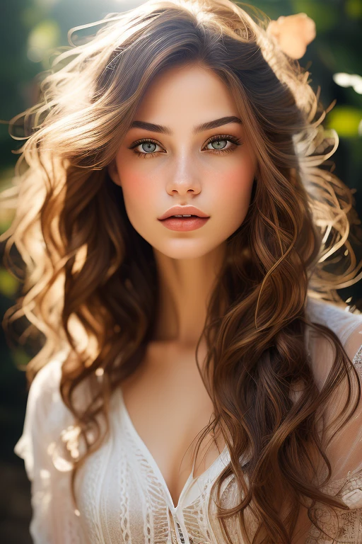 Photo of a 25-year-old European girl, raw, Beautiful woman, (Extra long wavy light brown hair), very large breats, tanned, ((Portrait)), ((Detailed face:1.2)), ((detailed facial featureinely detailed skin), pale skin, , wrapped in a sheet, Bedroom environment, Lying on the bed, (cold color), moist, moist, Reflectorasutepiece) (perfectly proportions)(photos realistic)(Best Quality) (Detailed) photographed in a Canon EOS R5, 50mm Lens, F/2.8, nffsw, (8K) (Wallpaper) (Cinematic lighting) (Dramatic Lighting) (foco nítido) (Convoluted) Fashion, From above