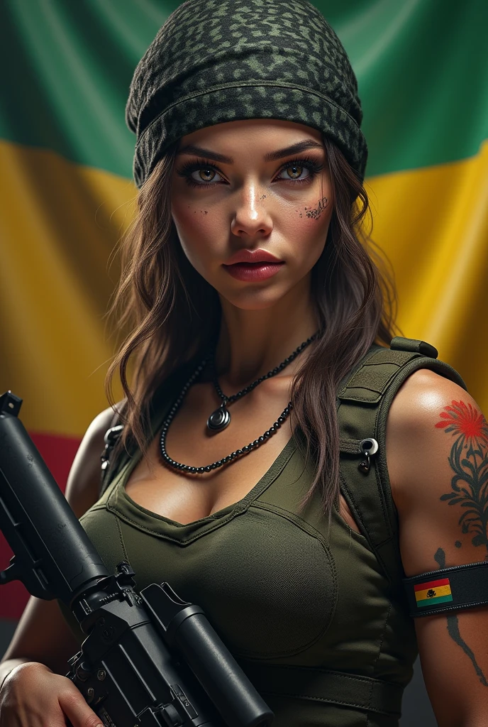score_9,score_8_up,score_7_up,very aesthetic,
1girl,25 years old, petite, Jinx, ((cute face)), (very detailed facial features), thick eyebrows, full lips
, skinny thighs, small ass,
seductive, bronze skin, (tan1.3),
medium breasts, medium round perfect breasts, (long low twintails:1.2), (black hair:1.2), mascara, detailed face,
(black combat boots), horny, aroused, (cargo pants, tan-halter-top), close-up, (full body Aztec tattoo), (large detailed map on floor:1.2), (on elbows and knees, looking at large map on floor, face close to floor reading, looking down), (face down, on knees and (elbows), reading, facing towards viewer), (leaning forward, lightly blowing dust off map),
, intricate details, naturalism, hyperdetailed, hyperrealistic,
Spacious yet cozy study room, warm lighting, antique lamps, maps on walls, framed photos of exotic locales, shelves with ancient artifacts, large carved desk cluttered with books, journals, maps, plush leather armchair, globe on pedestal with pins denoting destinations, relics in glass cases, bookshelf with leather-bound tomes, small display case with prized artifacts, vintage typewriter on table,
<lora:HKStyle:0.6>, HKStyle, <lora:siege-quad-ponyxl:0.7>,
<lora:more_details:0.4> more_details <lora:officialpit_style_v11:0.1>, <lora:Photo Style (Pony):0.4>, <lora:cutesexyronutts_style_xl:0.6>, <lora:FBT:0.5>, <lora:crawling_xl_1e-4:0.3>