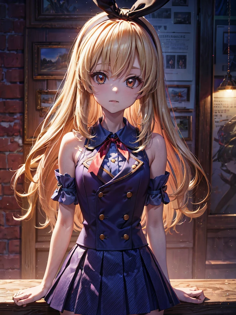 (masterpiece, best quality, highly detailed, ultra detailed, high resolution, absurdres, 4K, 8K:1.2), 
BREAK,shimakaze uniform, s GIRL,Blonde_HAIR,(RED Ribbon on HAIRband:1.2)