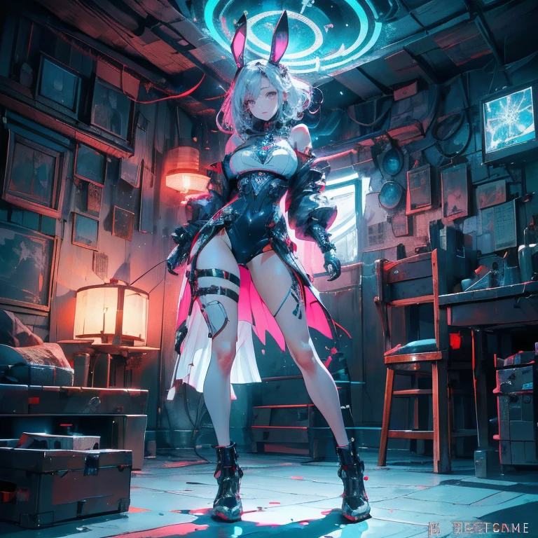 (666:1.6),(magic circle:1.6),(devil costume:1.3),(Halloween costume:1.6),(Harvest festival:1.6),(belly dancer:1.6),BREAK (Darkness:1.4),elf ear:1.1,(raven wings:1.6),(dark elf:1.6),blue eyes,(milky silver hair:1.6),(ash brown skin woman:1.8),(grin:1.6),(sexy smile:1.6),(wink:1.6),(sexy pose:1.6),BREAK (highly quality),(extremely detailed CG unity 8k portrait:1.3),Breathtaking Scenery,