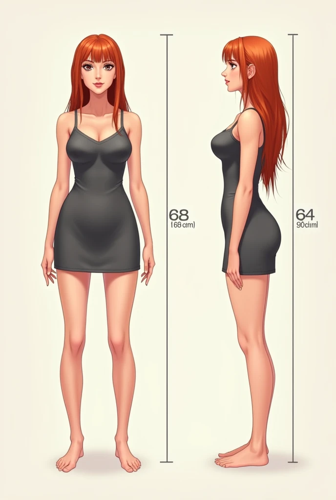 ((masterpiece)),(((best quality))),((character design sheet)), ((full body view)) illustration,1girl, thick thighs, ((detailed face:1.4)) Just the right kind of 14-year-old japanese sunburn pregnant kuro Gyaru pregnant for promiscuous sex friend, rough sketches, between breasts,big breasts,wearing an short apron without any clothes on and necklace,hair accessories,seductive grin smug,solid color backdrop, clean backdrop,