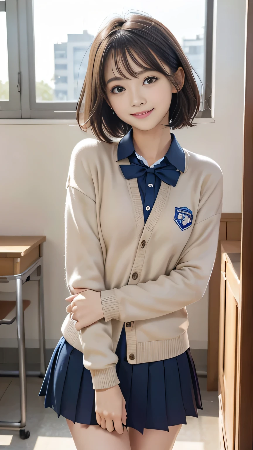 smiling, cute japanese woman, school uniform, Historical Exploration, Ruck sack