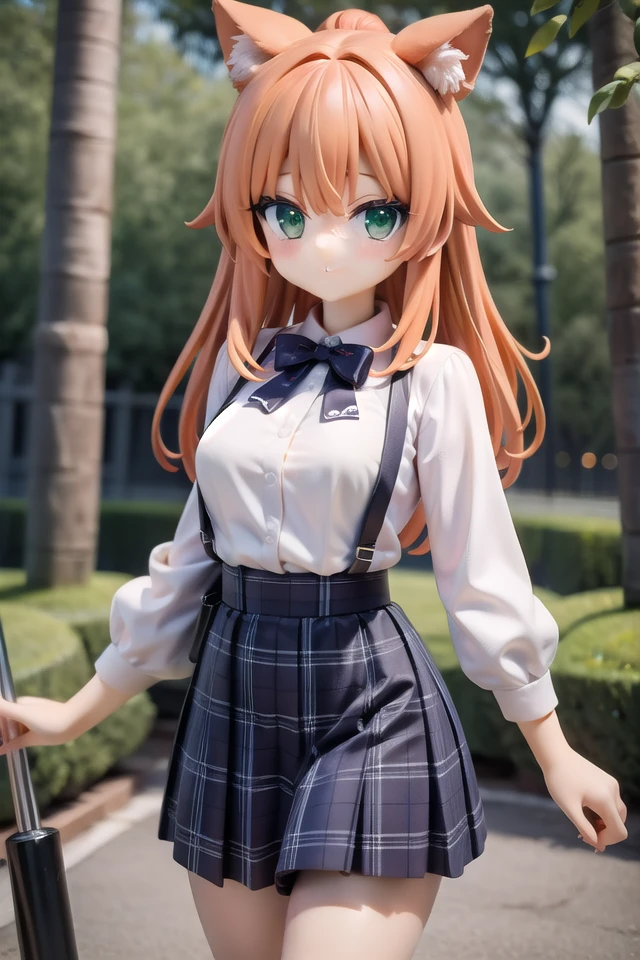 insanely detailed, absurdres, ultra-highres, ultra-detailed, best quality,
1girl, solo, nice hands, perfect hands
BREAK
jirai kei,plaid skirt, shirt, long sleeves, bow, blue skirt, white shoulder frilly shirt, outdoors, blue bow, long hair, (cleavage:-1.5)
BREAK
happy smile, laugh, closed mouth
BREAK
standing, cowboy shot, looking at viewer
BREAK
slender, kawaii, perfect symmetrical face, ultra cute girl, ultra cute face, ultra detailed eyes, ultra detailed hair, ultra cute, ultra beautiful
BREAK
in forest, depth of field, ultra detailed background
BREAK
medium large breasts
BREAK
orange hair, green eyes, topknot,