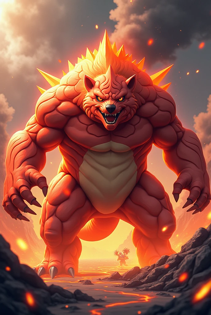 (((Incineroar))),Realistic photo, Evening, low contrast, soft lighting, dynamic angle, bathed in cum, cum dripping from his body, cum tsunami,
muscle growth transformation, bird's eye view, 1boy, hyper macro giant naked bodybuilder, giant,macro, floating above a city, towering above the buildings,
(Floating in midair), running, dynamic pose, (flying),Macro,Giant,(((landscape dwarfing)))
Unreal proportions,
Pecs focus, massive pecs, disproportionate pecs, tiny waist, Hyper biceps, hyper lats, flaring lats,
Hyper wide shoulders, massive shoulders, hyper cock, massive cock bigger than body, hyper muscular, (((Black penis)))
Spraying hyper cum up everywhere into the sky from his erect penis.
wide spray of cum, covered in cum, cum splashing in front of camera, crowd of naked muscular male spectators, bukkake, City is under a thick later of cum,