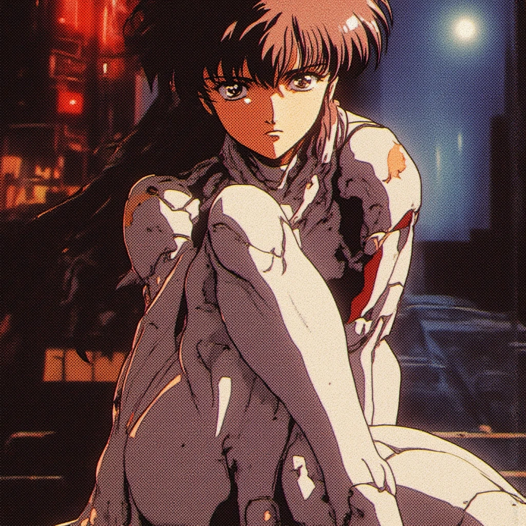 (Photographic realism:1.6), (realistic:2.1) Create a realistic and intense portrait of (((rei ayanami))) from evangelion, her piercing gaze holding the viewer.She wears a white cybersuit. She has striking, vivid eyes, powerful look. The background is a mix of reality and dreamscape. The overall effect should be powerful and captivating, with a touch of the surreal. ((highly hyper detailed:1.1), (intricate patterns:), (sharp focus:1.1), (complex lighting:1.2), (dynamic shadows:1.1), (fine details:1.5), (enhanced realism:1.9), (layered composition:1.1)), (masterpiece:1.3), (best quality:1.2), (very aesthetic:1.2), (absurdres:1.3), (detailed background),newest,ai-generated), correct anatomy, Correct anatomical proportions, (sharp focus:1.1), (HDR), [[(more micro details, more small details, more medium details, more large details:1.1), (more macro details:0.7):0.2]], (follow the LoRa:1.9), (follow the prompt:1.8), ananmo, thick hair, perfect textures, style of Kourtney Roy,style of Winifred Nicholson,Anime Style,Midjourney_Whisper, shadows covering her face. (((full body))) ((bottom up POV)) (3d rendered), (((bent leg))), ((upper kick))