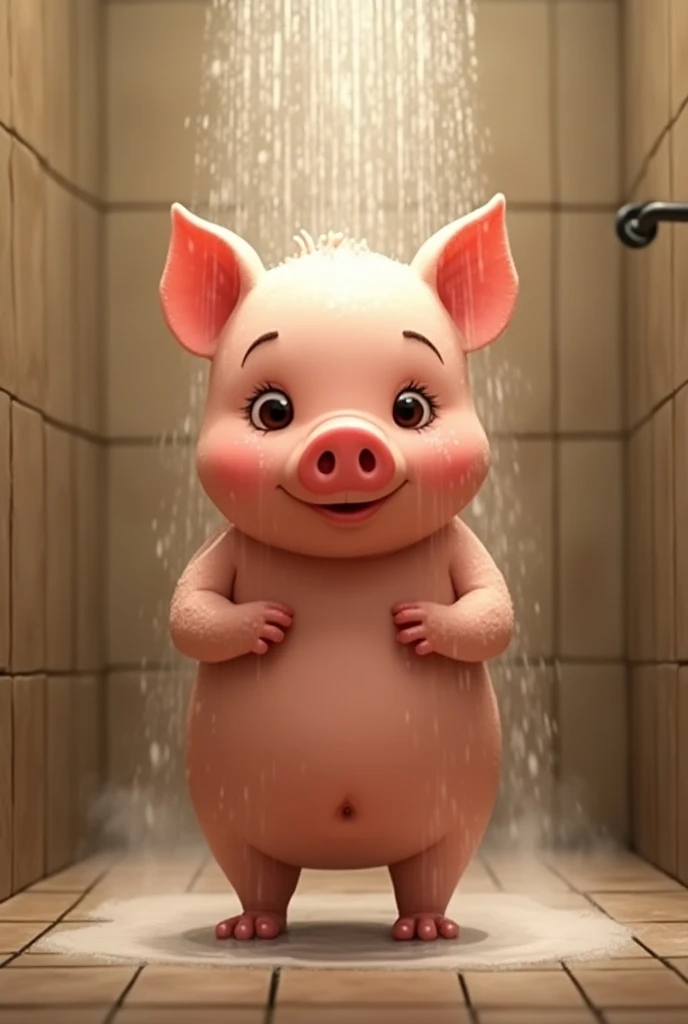 (cute, fat, obese, anthro, male, pig), nude, penis erection, looking at viewer, steam, lying in a big bathtub, hires textures, highly detailed, intricate details, best quality, masterpiece, detailxl