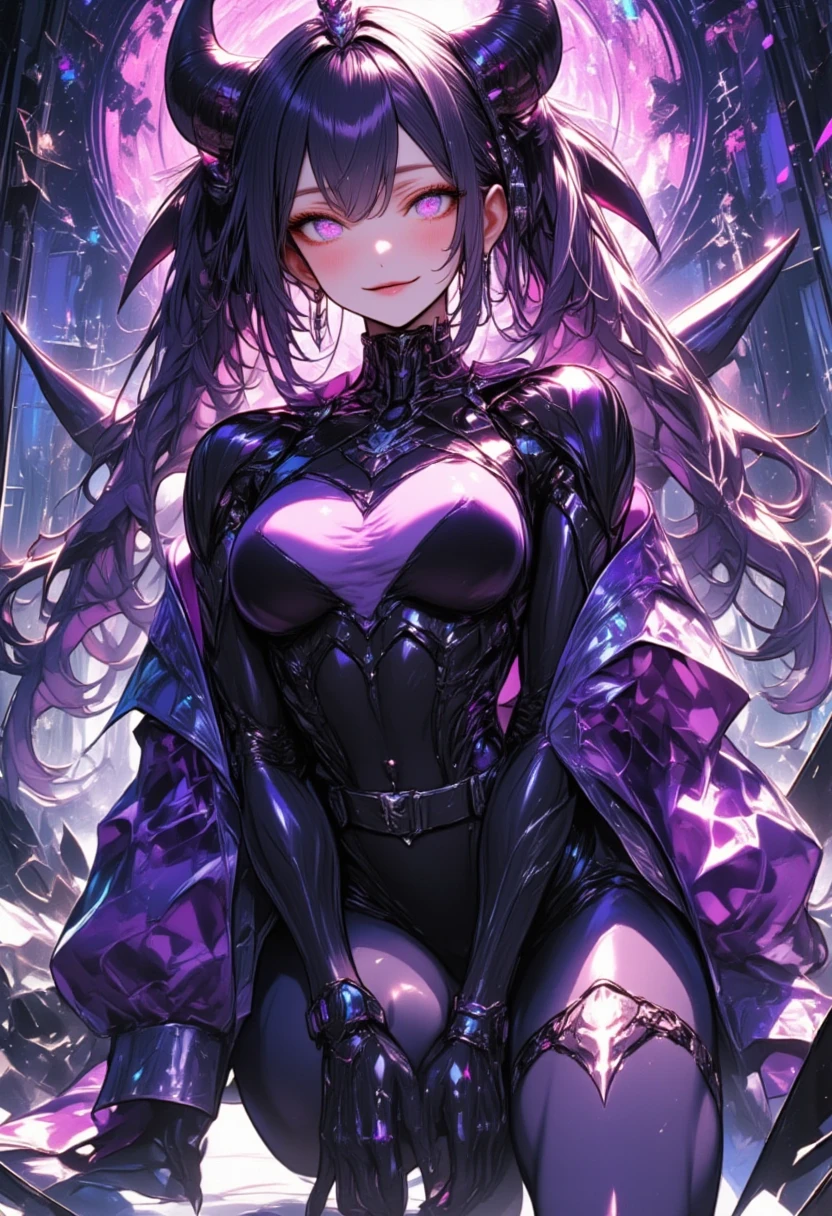 (highres:1.2),black Chimera(Zeratu) from the mobile game Summoners War stands against the backdrop of a gigantic falling black comet, (realistic:1.37),detailed eyes, detailed face, dark atmosphere, (HDR,studio lighting),sinister aura, (vivid colors),menacing presence, (concept art),sharp focus, mysterious aura, (horror)