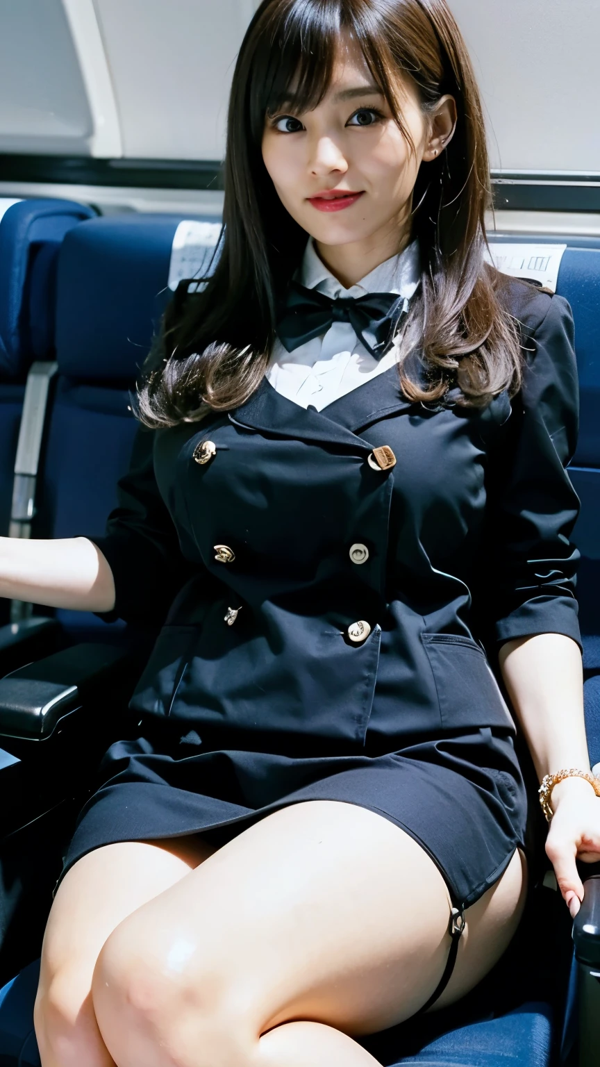 Big Breasts　 cabin attendant