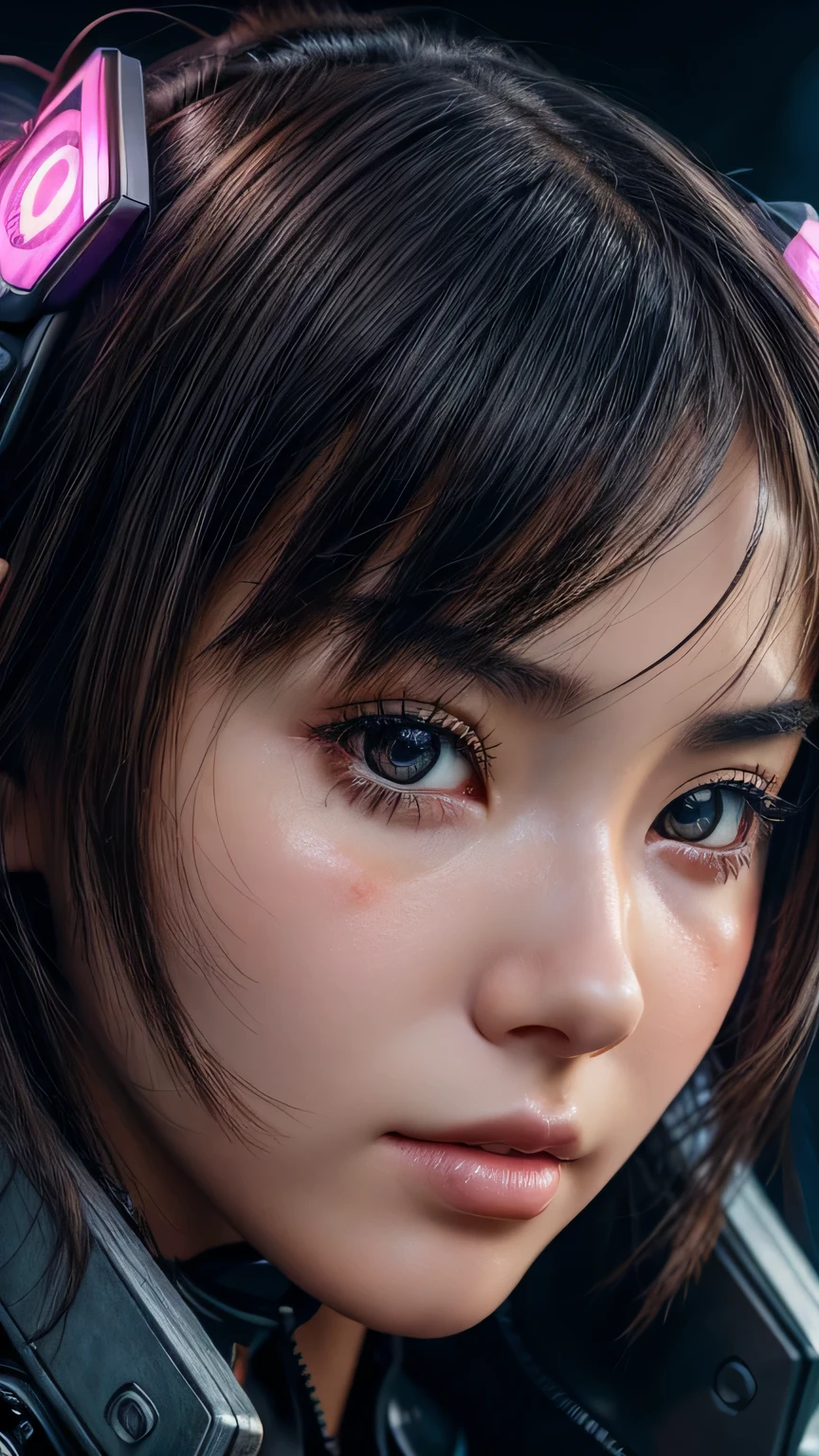 ((sad、Frightened expression))、((Sweaty、Blushing'cheek、Sweaty skin))、(8K, Highest quality, masterpiece:1.2), (Realistic, photo-Realistic:1.37), Very detailed,Highest quality, Ultra-high resolution, Professional Lighting, Photon Mapping, Radio City, Physically Based Rendering, Cinema Lighting, Midnight Road,Depth of the written border, Sharp focus,moonlight, Good composition,1 Girl,alone,(whole body), (whole body),Beautiful and beautiful eyes,((Red eyes、I'I'm afraid of something))、 Pause, Tight waist,Japanese , Black Hair,Messy Hair,Long hair blowing in the wind,((Navy blue socks))、(Urzan-6500:1.2)、 Mix 4,