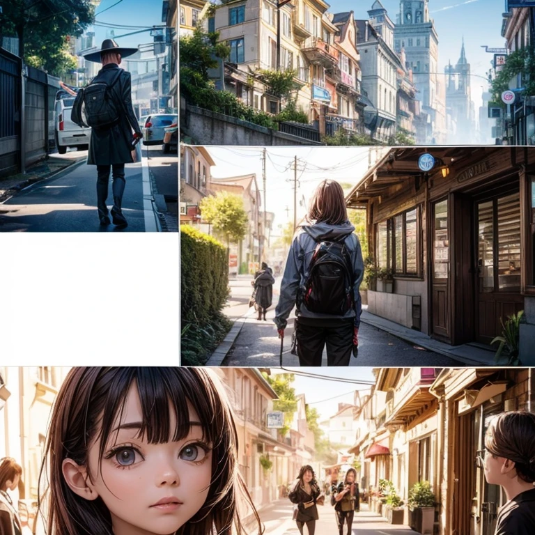 It creates an image of a society of people disrespecting others being selfish, high quality images, Ultra realistic details.