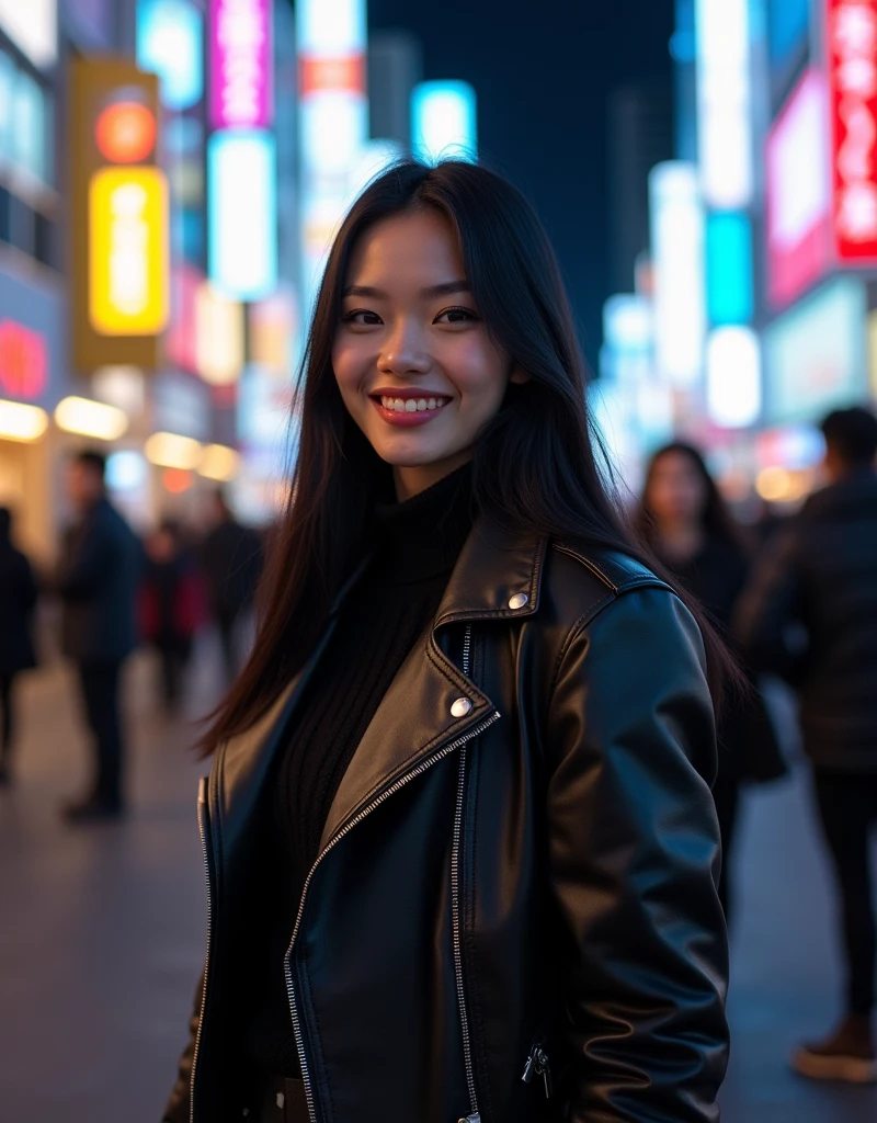 (8K分辨率,Photos above the knee in the distance, 3D,offcial art,Cover of a,(MagazineCover:1.4),attention-grabbing,Oversized title font,Catchy,The title is larger,More eye-catching,modern day),(1womanl,20yr old,(Facial features of Thai Vill:1.8,s delicate face),Lovely face,com rosto detalhado,详细的脸,Jet black slightly curly hair,(Fluffy and messy, There are levels),Redlip,((Machine body),(Skinny mech jacket),Lights on armor,Cybernetic headdress,looking at viewert,dynamicposes),perfect hand,Ultra-fine materials),(Cyberpunk woman and her mech,City ruins of war,Buildings on fire,scientific fiction,Exquisite environmental details,MagazineCover:1.4),(exhilarated,confident smile,Rejoice),(Cover typography,profesional lighting,动态照明),((Strong color contrast,(black in color,blue colors,red colour))),(Golden section,Cover of a,low angle shot,depth of fields, Maximum clarity and sharpness, Many-Layer Textures, Albedo e mapas Speculares,perfectly proportions,Hasselblad photograp,tmasterpiece:1.3),(vogue cover,Reflectors,Sharp focus,Cyberpunk art of a,cyberpunk building,Art platform)