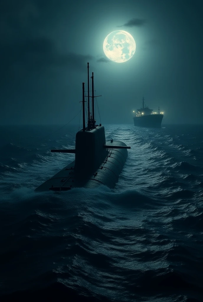 astronaut holding a flag in an underwater desert. a submarine is visible in the distance. dark, concept art, cinematic, dramatic, atmospheric, 8 k, trending on artstation, blue, fish, low visibility, fog, ocean floor, christopher nolan, interstellar