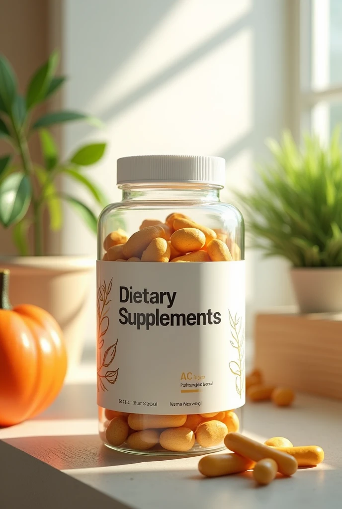 Cover of a dietary supplement company