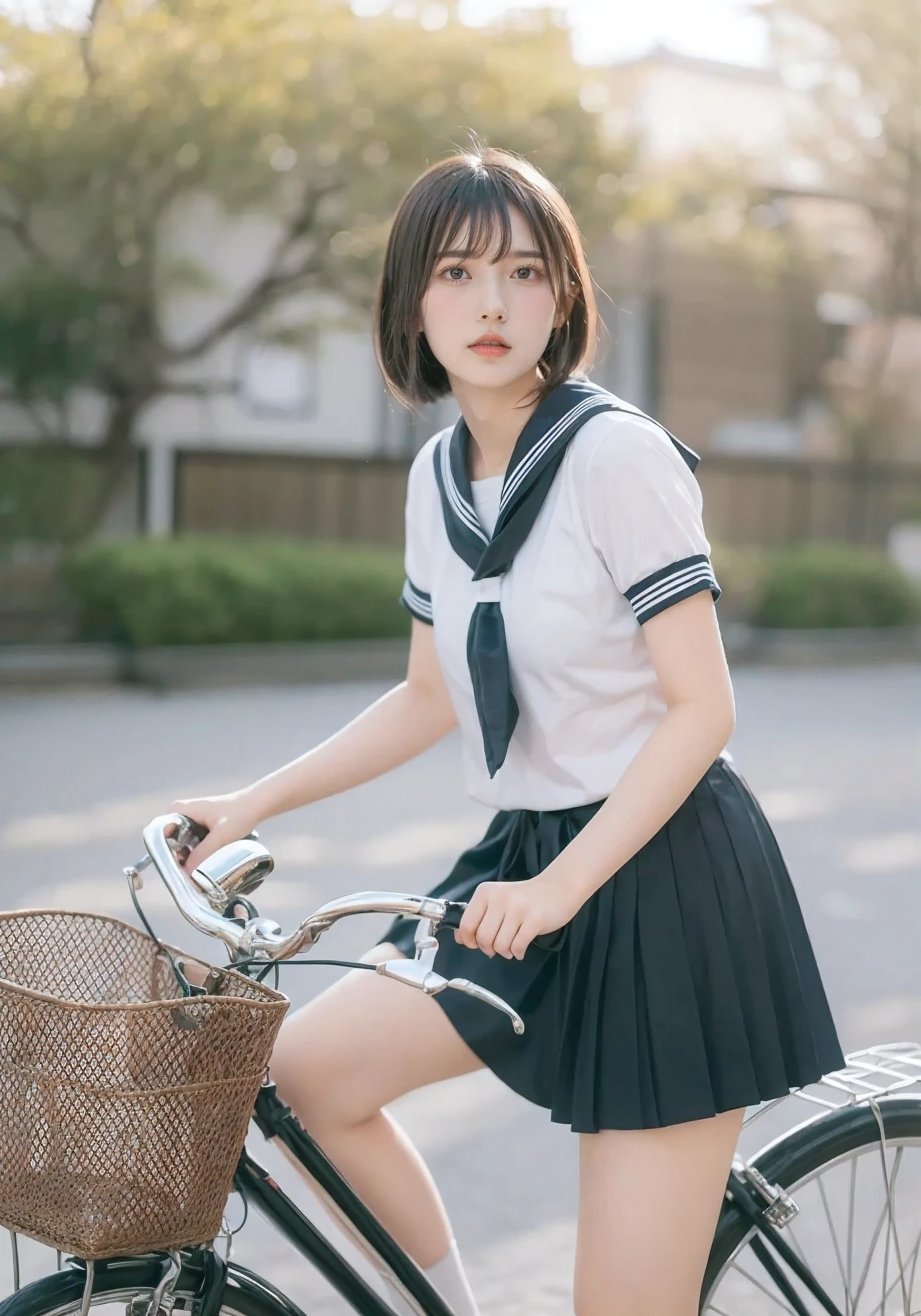 Masterpiece, 8K,
(Beautiful girl:1.5), (Japanese idle:1.6),