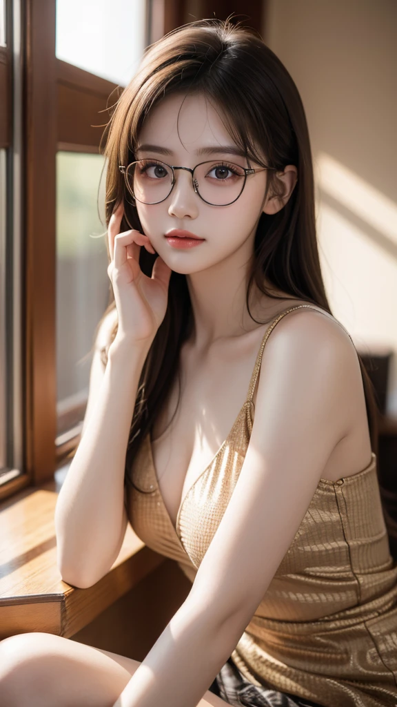 highest quality、8K、masterpiece、Ultra-high resolution、born、Glasses