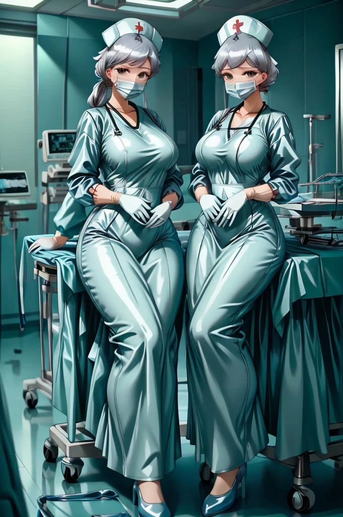 nurse uniform,hospital, latex nurse suit,nurses,busty,elbow gloves,labcoat,black hair woman,blueeyes , gigantic ,medical instruments,asian nurse,two nurses,speculum,examination room,oversize ,big ass ,strap on, lay on table ,legs spreaded,giving birth,gyno chair , dentist,Milf,latex,yellow uniform,oversize breasts,diaper