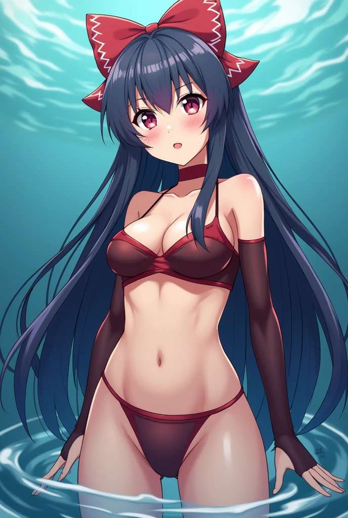 black hair, incredibly absurdres, best quality, perfect lighting, illustration