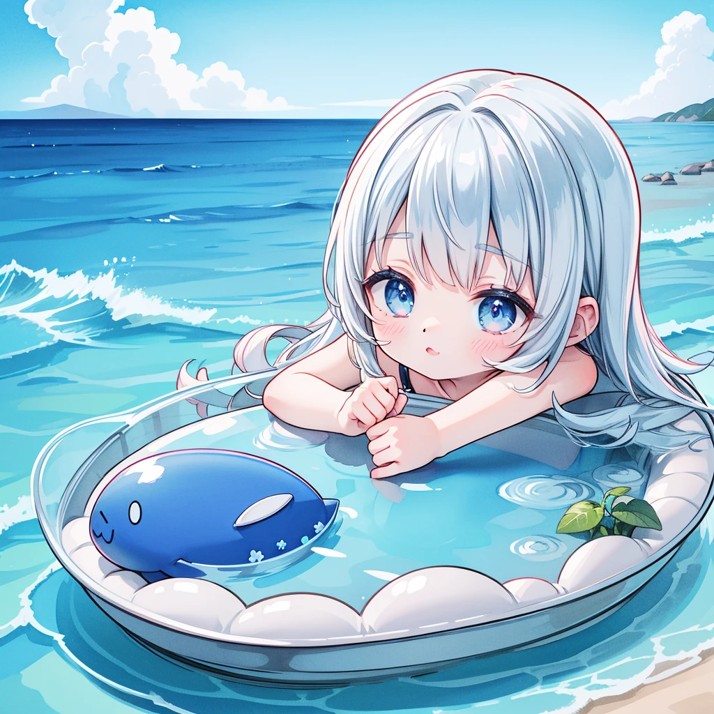 (masterpiece:1.2, best quality), ((((internal vore)))), 1 girl and 1 boy, (((digestive fluids))), black hair, blonde hair, blue eyes, blush, breasts, cleavage, closed eyes, dark-skinned female, eyewear on head, gloves,male swimwear, one-piece swimsuit, sandals, short hair, smile, sunglasses, ((lying on the side)), (((((high angle))))), (on beachtowel), (beach background) <lora:LazyDAdaptInternalVore-000200:0.7>