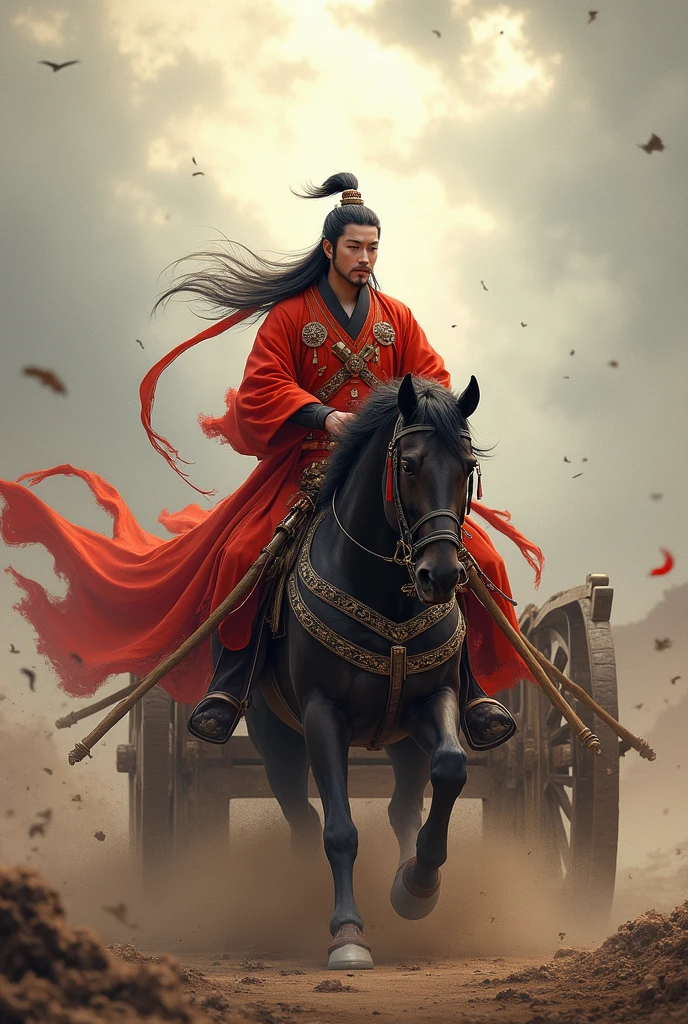 Li Bai fought the army of the Qin Dynasty