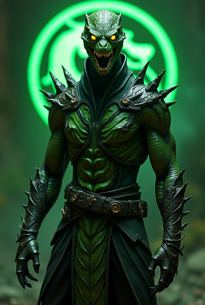 Valgor has a humanoid shape, but with distorted and grotesque characteristics that clearly show its anomalous origin. His skin is a grayish tone, with a texture similar to that of diseased tissue, filled with prominent veins that pulse with a greenish glow.