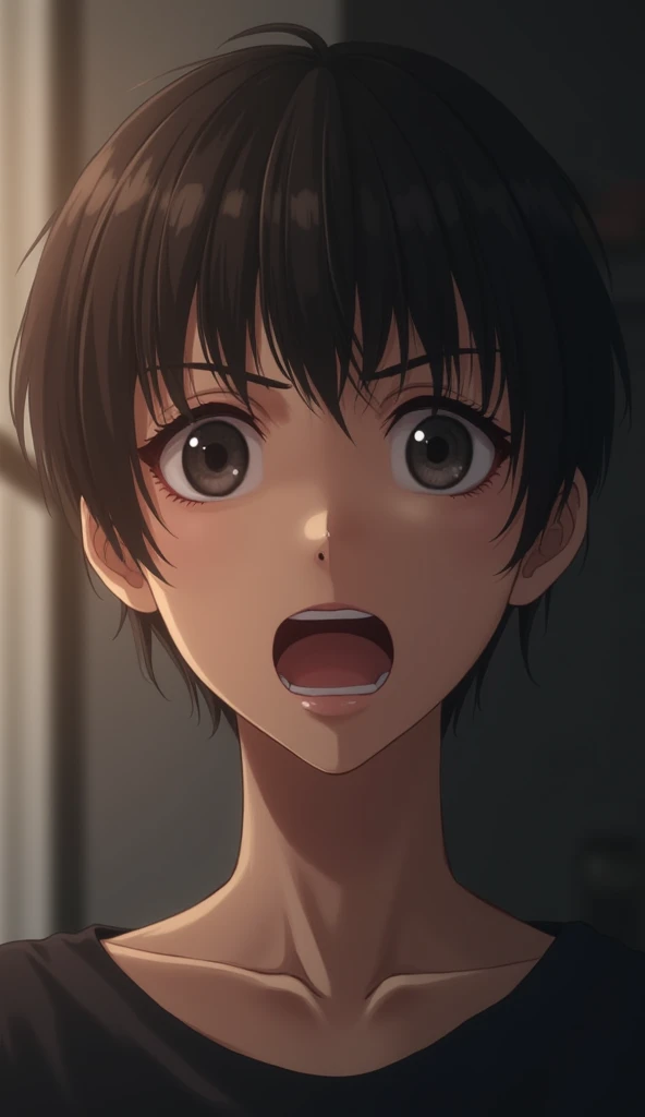 1girl, isshiki iroha, yahari ore no seishun lovecome wa machigatteiru, brown hair, brown eyes, nipples, shower room, thigh, (from above, pov:1.4), (perfect face, perfect anatomy, light rays, photo background, extremely delicate body, pussy, tongue out, pussy juice, nipple, smooth skin, feminine expression, orgasm, clenched teeth, aroused, glare, half closed eyes), (cristal clear eyes, beautiful face), (anime style:0.8), (highres), gorgeous lips, cinematic, (masterpiece), (best quality), (ultra-detailed), very aesthetic, illustration, perfect composition, intricate details, absurdres, detailed face, (4k, intricate), isshiki iroha, yahari ore no seishun lovecome wa machigatteiru, brown hair, brown eyes, isshiki iroha, yahari ore no seishun lovecome wa machigatteiru, brown hair, brown eyes,, heart eyes