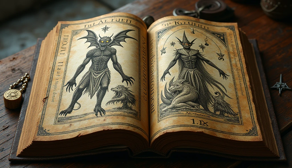 Necronomicon Sketch, Angel, <lora:Necronomicon:0.8>, Old Paper Texture,