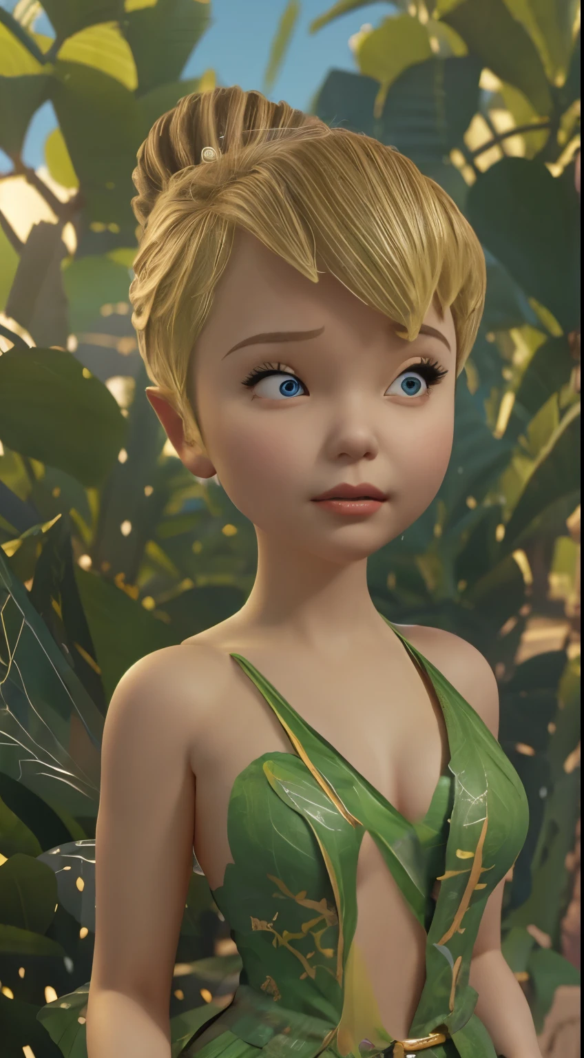 Tinkerbell Disney is very hot. busty. cutout. production