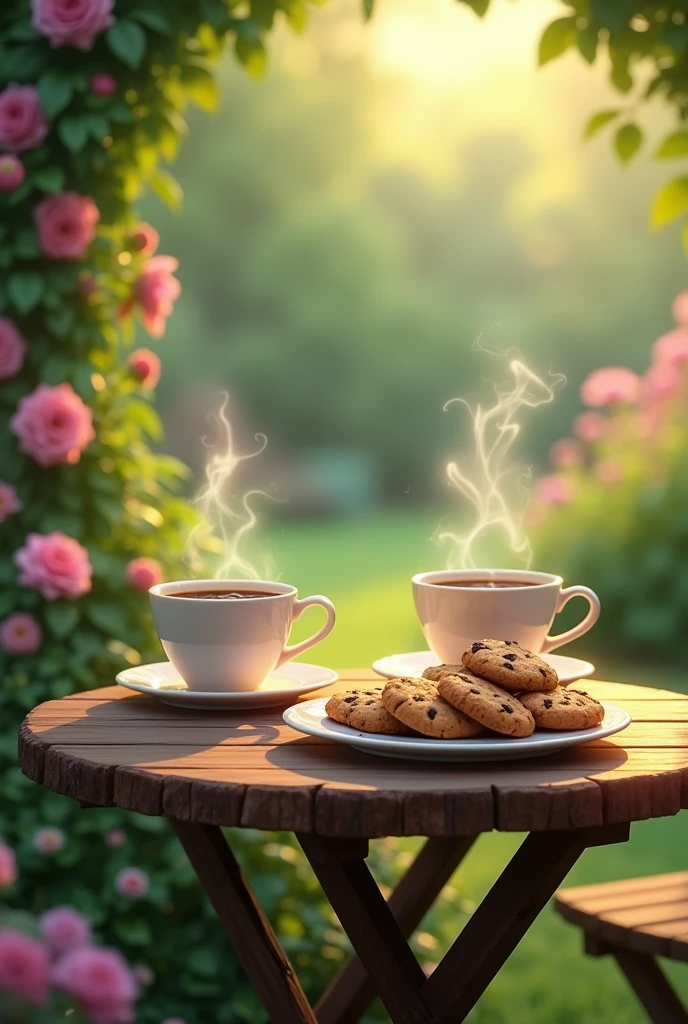 A beautiful cup of coffee on a nice table with loaves around it and a book 