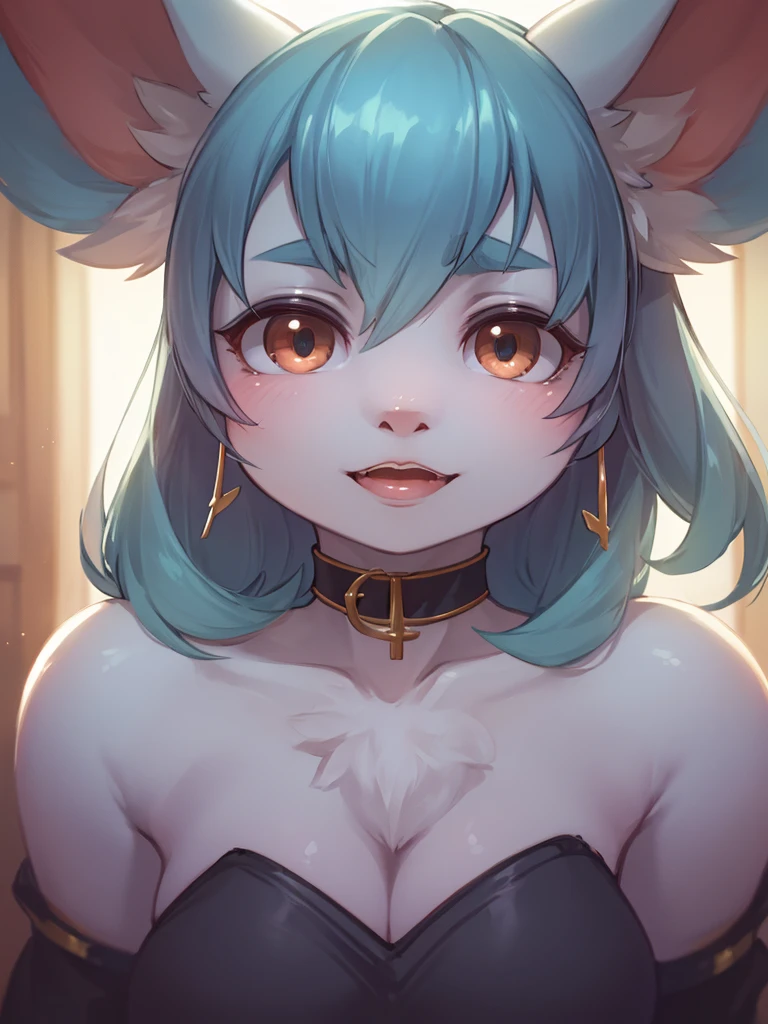 Miku Hatsune,árabe, piel bronceada, alta definicion, orejas de kitsune, tatuaje tribal, tribal body painting, censured body painting alta definicion, rostro en alta definicion detallado 4k, iris altamente detallados, add_detail:1