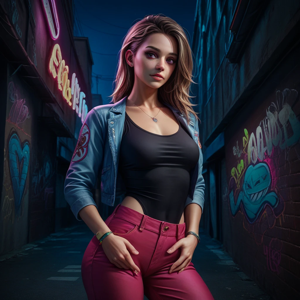 (a bunch of cute sexy outfit spider women standing in an alleyway, multiple subjects, extremely detailed, 4k, high resolution, hyperrealistic, photorealistic, intricate details, cinematic lighting, dramatic shadows, vibrant colors, dynamic poses, intense expressions, complex backgrounds, industrial setting, urban environment, graffiti walls, neon lights, mysterious atmosphere)
