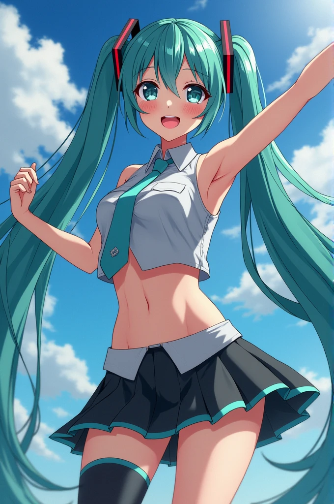Hatsune Miku、shimakaze costume