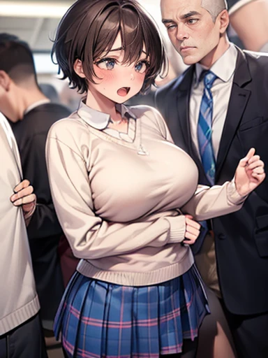 Night Park、high school girl、Put a black mask on your face、、Cool look、Large Breasts、See-through shirt、See-through underwear、Random Color、Black bob hair、hairpin、A skirt flipped up by the wind、I quickly grabbed the back of my skirt.、Thin panties、Random Color、Bystanders near the girl、Please change the angle randomly.、Shoot in the back、、Dildo near the crotch、Hands near the buttocks、Knead