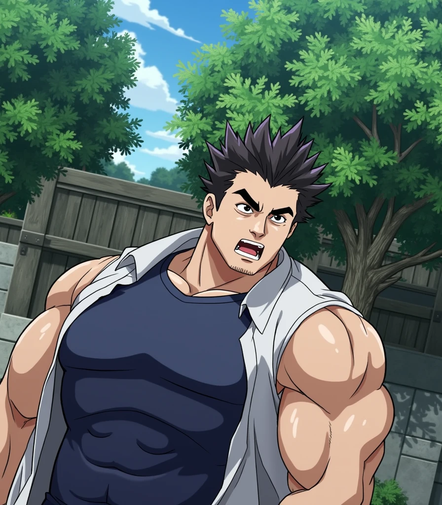 Noragami, digital art, intricate details, 1boy, looking at viewer, a young handsome bodybuilder, Yukine, orange eyes, yellow hair, detailed eyes, detailed face, smooth hair, naked, nude, shirtless, pantless, detailed skin, big nipples, big muscles, muscular!!!, bodybuilder physique, exaggerated musculatures, ((huge penis)), horsecock, blushing, intimidating, imposing stature, confident, naughty, mischievous, smug, outdoors, streets, various poses, aesthetics, perfect hands, sexy and cute, masterpiece, 8K HD