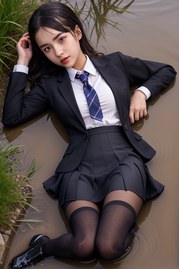 ulzzang-6500-v1.1, (raw photo:1.2), (photorealistic:1.4), beautiful detailed girl, very detailed eyes and face, beautiful detailed eyes, ridiculous, incredibly ridiculous, huge file size, super detailed, high resolution, very detailed, best quality, masterpiece, kemomimi, ((Japanese girls' high school uniform)), illustration, very detailed, CG, unified, 8k wallpaper, amazing, Fine details, masterpiece, best quality, very detailed CG uniform 8k wallpaper, light on face, cinematic lighting, 1girl, 16 years old, ((no panties)), ((dynamic pose))), (camel toe), (half), (no pantyhose),(knee-bending leg sitting)),legs spread, cute pussy, small pussy, bushy pussy.