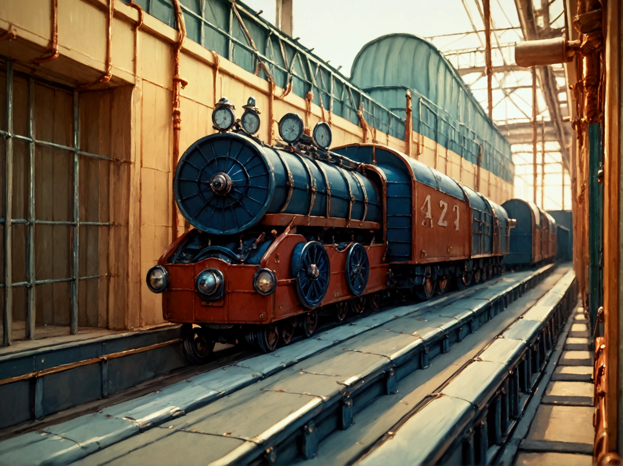 score_9, score_8_up, score_7_up, photo, photorealistic, locomotive