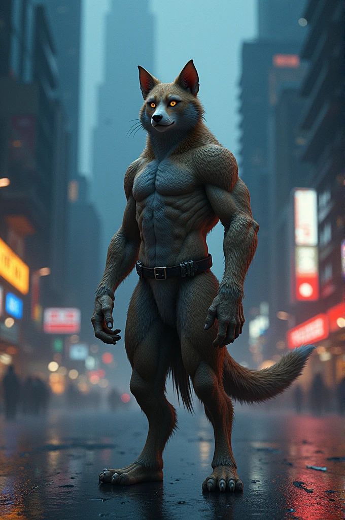 Furry, solo, anthro, cub, young, teen, male, raccoon, blue eyes, black fur, red stripes, dominant look, night, dripping, human cock, balls, foreskin, realistic, hyperrealistic, anatomically correct, dripping, cum, Dark Violet