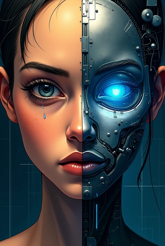 <lora:PE_ToonReal:0.8> PEToonReal,
Terminator,machine,red glowing eyes,makeup,