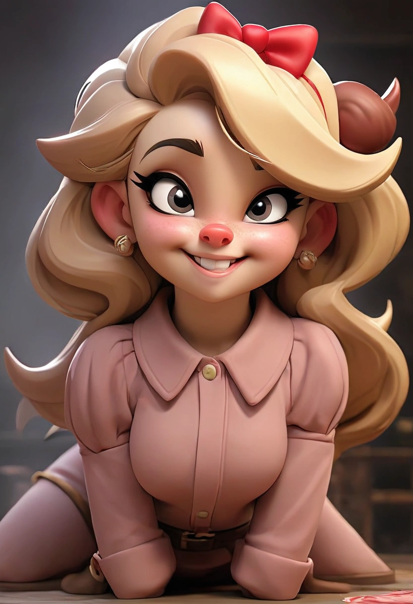 (((Cute Face))), (((Cute pose))), (((highly detailed eyes))), ((tongue out, saliva dripping)), Solo, wings, yellow wings, spread wings, (((highly detailed fur))), ((medium breast)), ((seductive)), (((female))), (((Off Shoulder Lace Up Front Crop Sweatshirt ))), ((sexy)), ((standing, sexy legs)), detailed eyes, ((white puffy cheeks)), ((eyelashes, hyper detailed fluttershy)), ((facing viewer)), ((long pink ponytail hair)), ((long pony tail)), (((full body should be seen))), ((indoors, highly detailed room)), sharp focus cgi, photorealistic, high detail, realistic, masterpiece, absurdres, best quality, HDR, high quality, high-definition, extremely detailed, 8k wallpaper, intricate details, 8K uhd, Full-HD, (realistic photo:1.2), contrast, harsh lighting, cinematic lighting, natural lighting, hard light, backlighting, global illumination, ambient occlusion