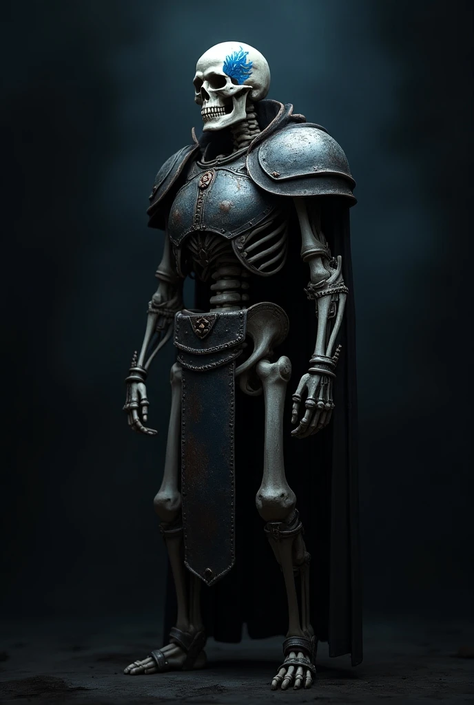 Best Quality, 3D Rendering, skeleton armor