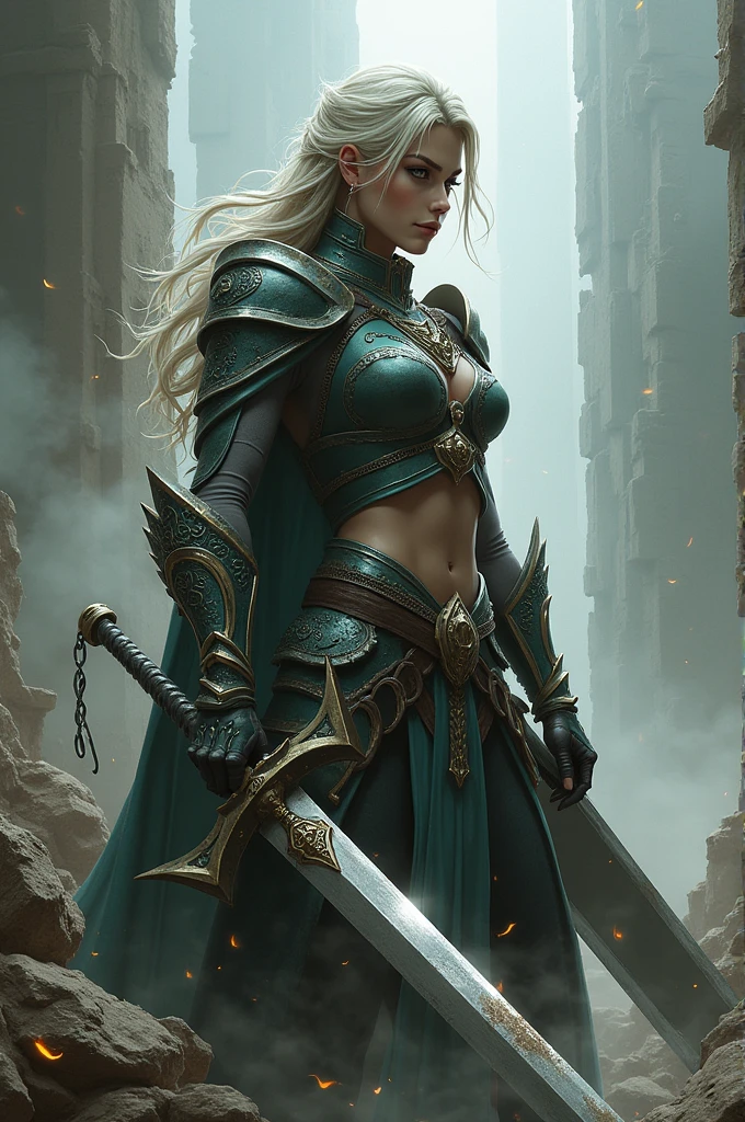 speedpainting a picture of a female elf (intense details, Masterpiece, best quality: 1.5) fantasy swashbuckler, fantasy fencer, armed with a slim sword, shinning sword, metallic shine, colorful clothes, dynamic clothing, an ultra wide shot, full body (intense details, Masterpiece, best quality: 1.5)epic beautiful female elf (intense details, Masterpiece, best quality: 1.5), rich hair, braided hair, small pointed ears, Sword and shield, GLOWING SWORD [colorful magical sigils in the air],[ colorful arcane markings floating] (intricate details, Masterpiece, best quality: 1.6), holding a [sword] (intricate details, Masterpiece, best quality: 1.6) holding a [sword glowing in red light] fantasy urban street (intense details, Masterpiece, best quality: 1.5),  purple cloak, long cloak (intense details, Masterpiece, best quality: 1.5), sense of daring, sense of adventure,  high details, best quality, 8k, [ultra detailed], masterpiece, best quality, (extremely detailed), dynamic angle, ultra wide shot, photorealistic, RAW, fantasy art, dnd art, fantasy art, realistic art, fantasysword sword, 