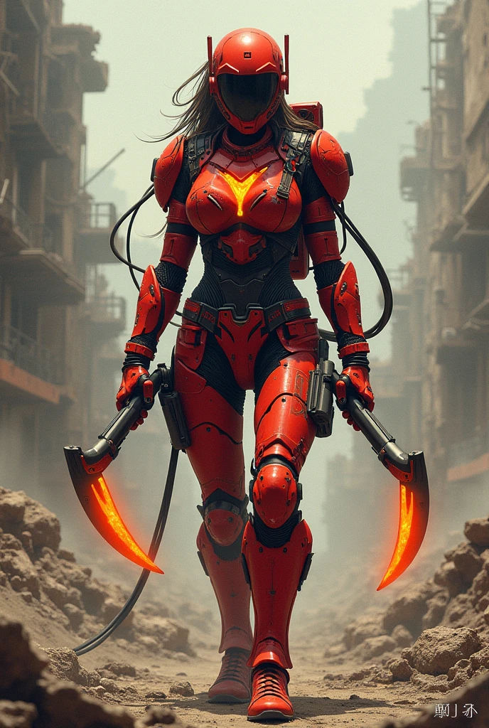 A sexy Fire Fighter, anime style. walking through a building on fire, rotten and burnt, showing off a sexy and tough firefighter outfit. Every space and build in the landscape is meticulously rendered, from the most desolate and terrifying fire, creating a visually stunning and immersive situation. The overall effect is a terrifying mix of fantasy, fire and adrenaline, hellpunk anime. close-up, fine quality eyes, ultra detailed, Beautiful and aesthetically pleasing, masterpiece, Best quality score, Extremely detailed , dynamic angle, raytraced, middle body, close up, high view, fire particles and hard lights, angulo picado.,worldoffire,metal steel building
