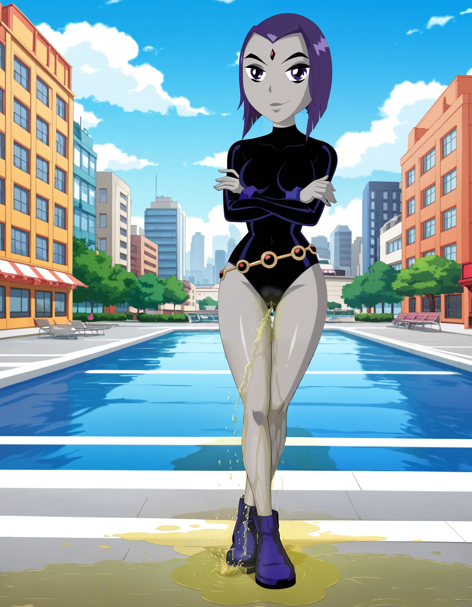 1girl, <lora:Caulifla:0.8> caulifla, BREAK,
<lora:transparent_bodystocking:1> (((transparent bodystocking, see-through))), <lora:Nipple Remover:1> <lora:Featureless Crotch - Pussy Remover:0.5> BREAK,
catwalk \(walkway\),, masterpiece, best quality, hyperrealistic, extremely detailed, highly quality, 4k, sharp focus, professional photograph, sharp focus, award winning, cinematic lighting, octane render, unreal engine, volumetrics dtx, Wallpaper,