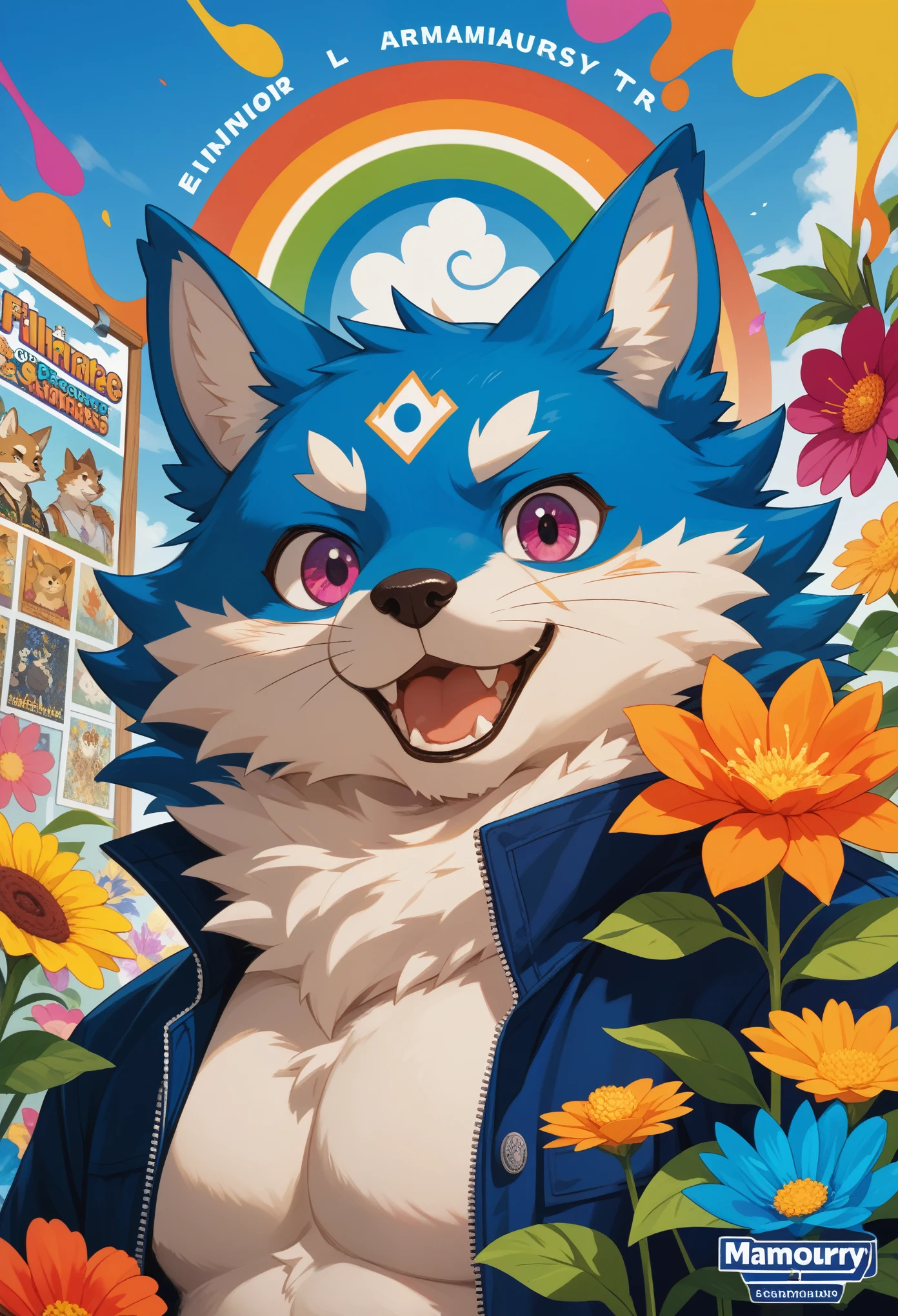cover_page, super high resolution, detailed background, World Heritage Site, 6+boys, 6+girls, Happy, joyful, absurdres(Photos of solo travelers)(kemono, furry anthro),