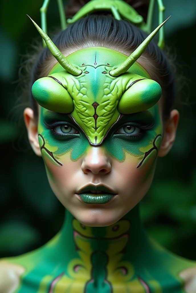 Chameleon meditating state of inner peace ,cartoon realista,half body photography against punch