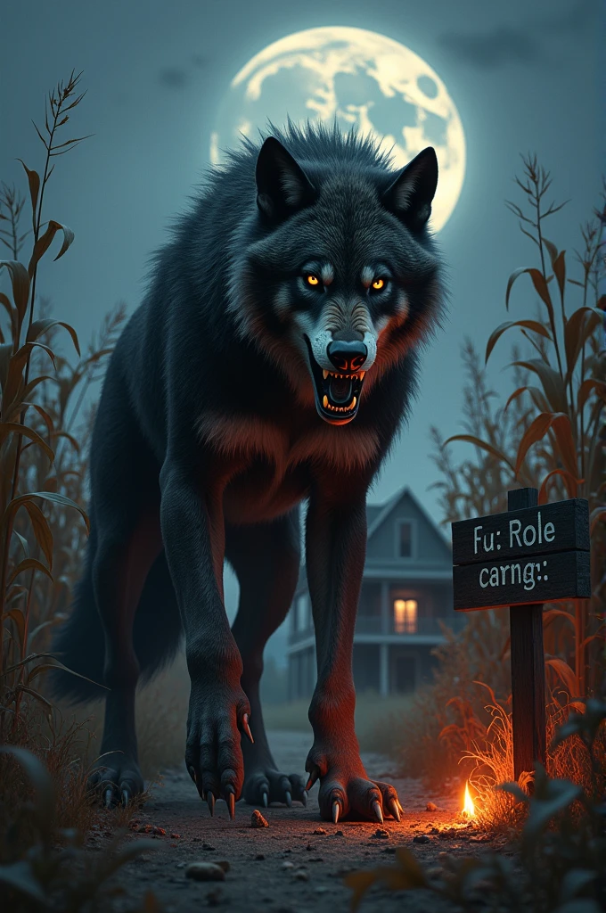 Little read rding hood werwolf horror
