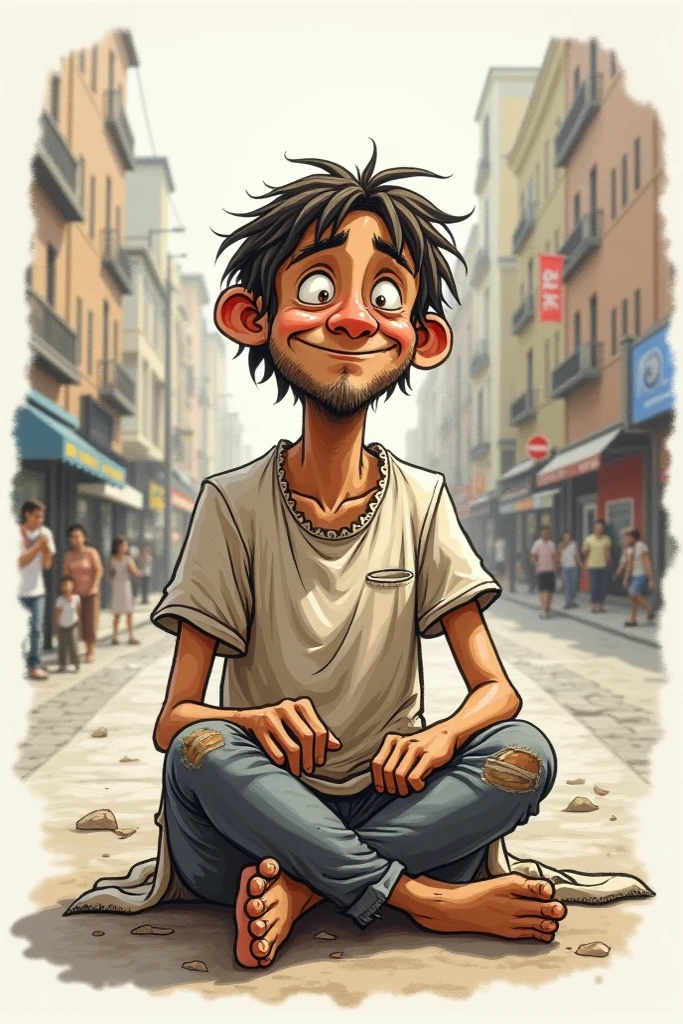((best quality)), ((masterpiece)), (detailed), perfect face, a hairy man, he is extremely thin, he has short hair, he is poor, he is starving and dirty, he is in a dirty alley, he is naked, he is masturbating, he is playing with his dick, he has very small dick, he has small balls, lots of cum everywhere, lots of cum in the air