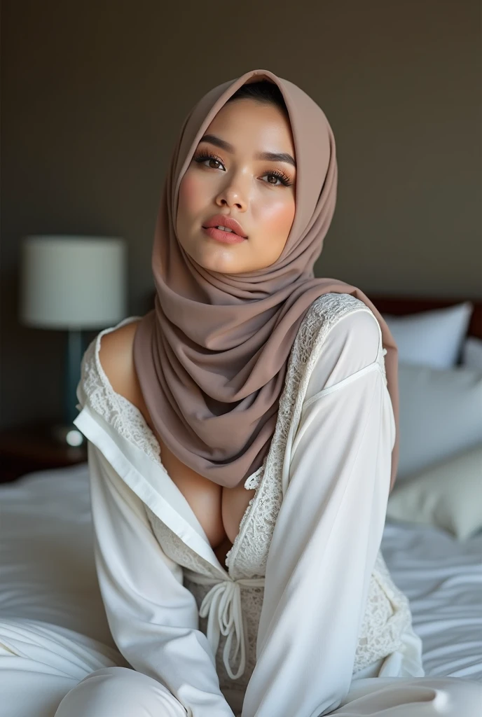 Hijab big breast realistic