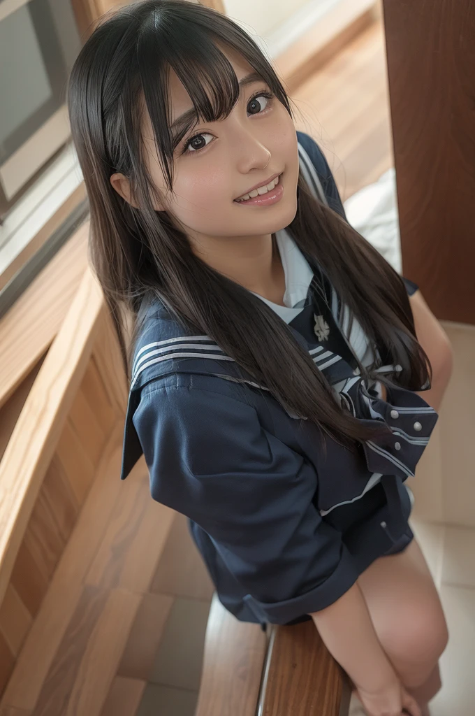 hight resolution、high-level image quality、in 8K、Real live-action、Raw photography、top-quality、masterpiece、超A high resolution、Raw photo、ren、Beautiful fece、masutepiece、((Obscene content))、For adults、charm of 、absurderes、((((Japan elementary school students))))、Japan Girl、((8years old))、((with round face))、((Tanuki face))、((Cute little face))、(((((Shy laughter)))))、de pele branca、((chubby figure))、Juvenile physique、Smaller chest、kne、 thighs thighs thighs thighs、((独奏))、fullllbody、Very nice、Lifting a miniskirt、((Pubic area))、(Mansuji)、White panty、(Photorealsitic:1.37)、Photon mapping、Realistic、Radio City、Physically Based Rendering、depth of field rally background、a picture、(((a junior idol in Japan)))、Sparkling eyes、shiny lip、too bright natural light、The Bright Sun、Too bright sunlight、(((((8years old)))))、(((Pubic area)))、(Mansuji)、((((Japan elementary school students)))),(One Person、独奏), 独奏,Fulbode、a sailor suit、Japanese student uniform、((With ribbon)), (a sailor suit,sox, lying on one's side on bed)
