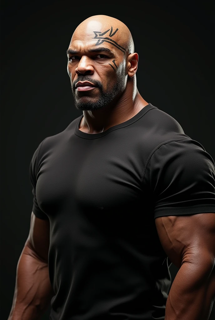 realistic style, masterpiece, best quality, 8k, artstation, sharp focus, ultrarealistic, high details, raw photo of
blackskinned bald Brad Pitt as street thug