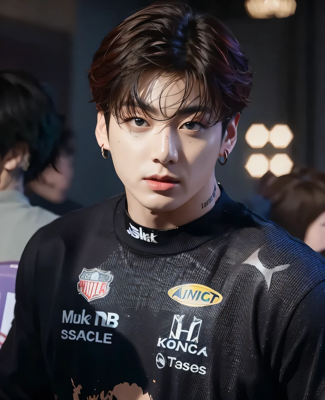 Jungkook BTS, muscular and marked